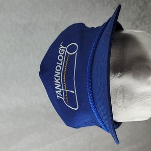 Vintage Youngan Trucker Snap Back Hat Blue/ White